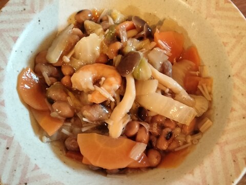 納豆入り野菜のトロトロ煮